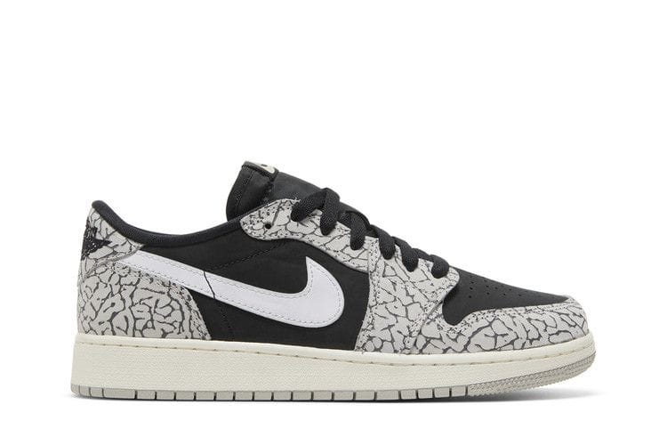Air Jordan 1 Retro Low OG GS 'Black Cement'