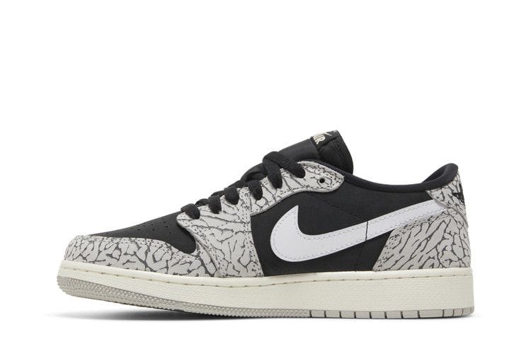 Air Jordan 1 Retro Low OG GS 'Black Cement'