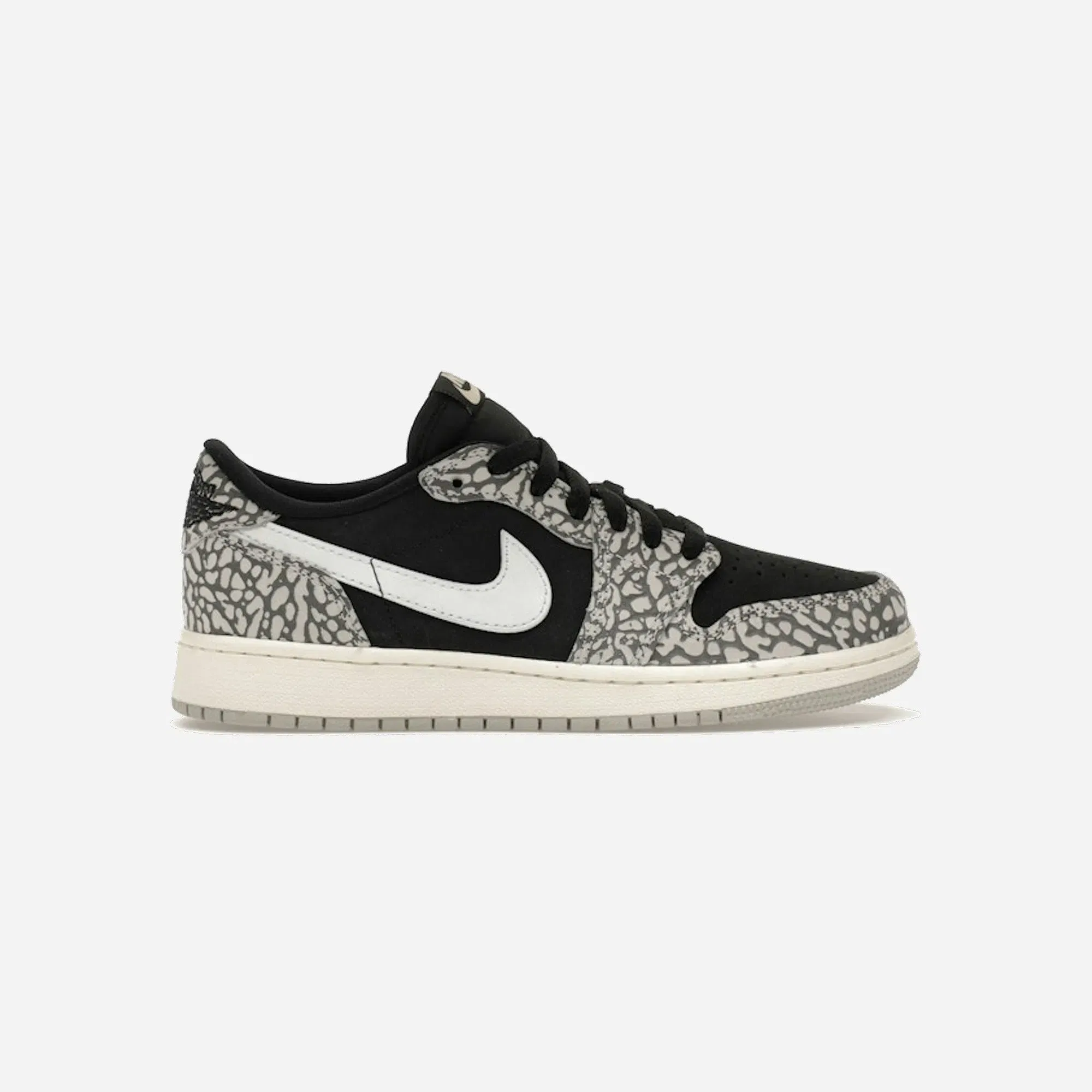 Air Jordan 1 Retro Low OG GS 'Black Cement'
