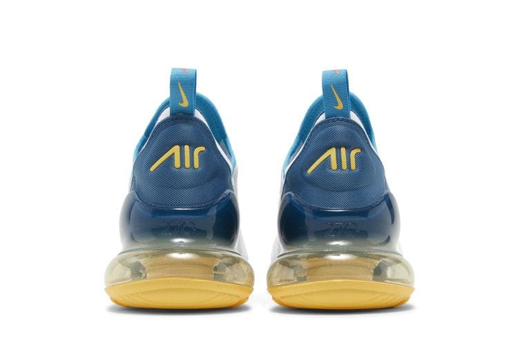 Men's Air Max 270 'White Industrial Blue Citron'