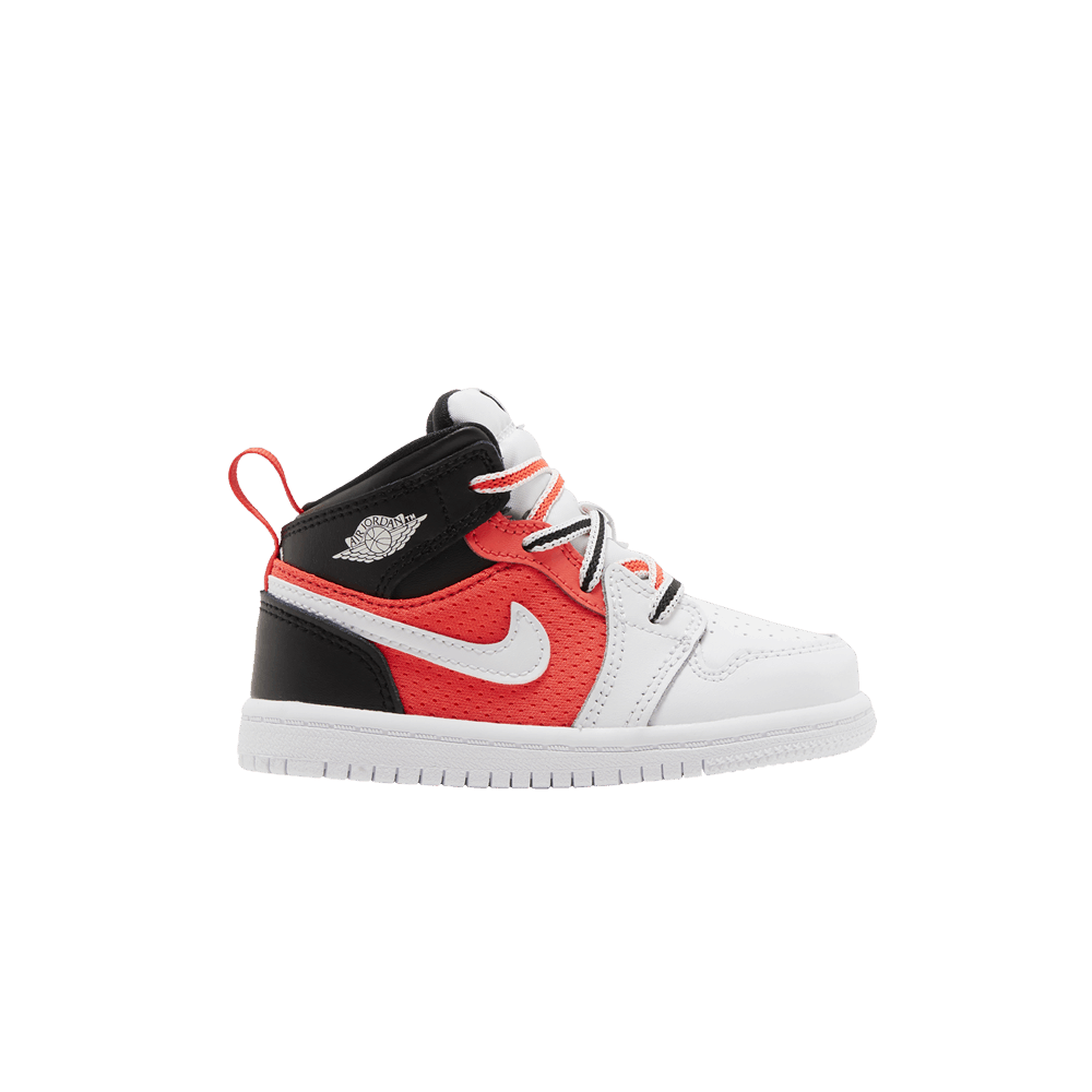 Air Jordan 1 Mid SE TD 'White Infrared'