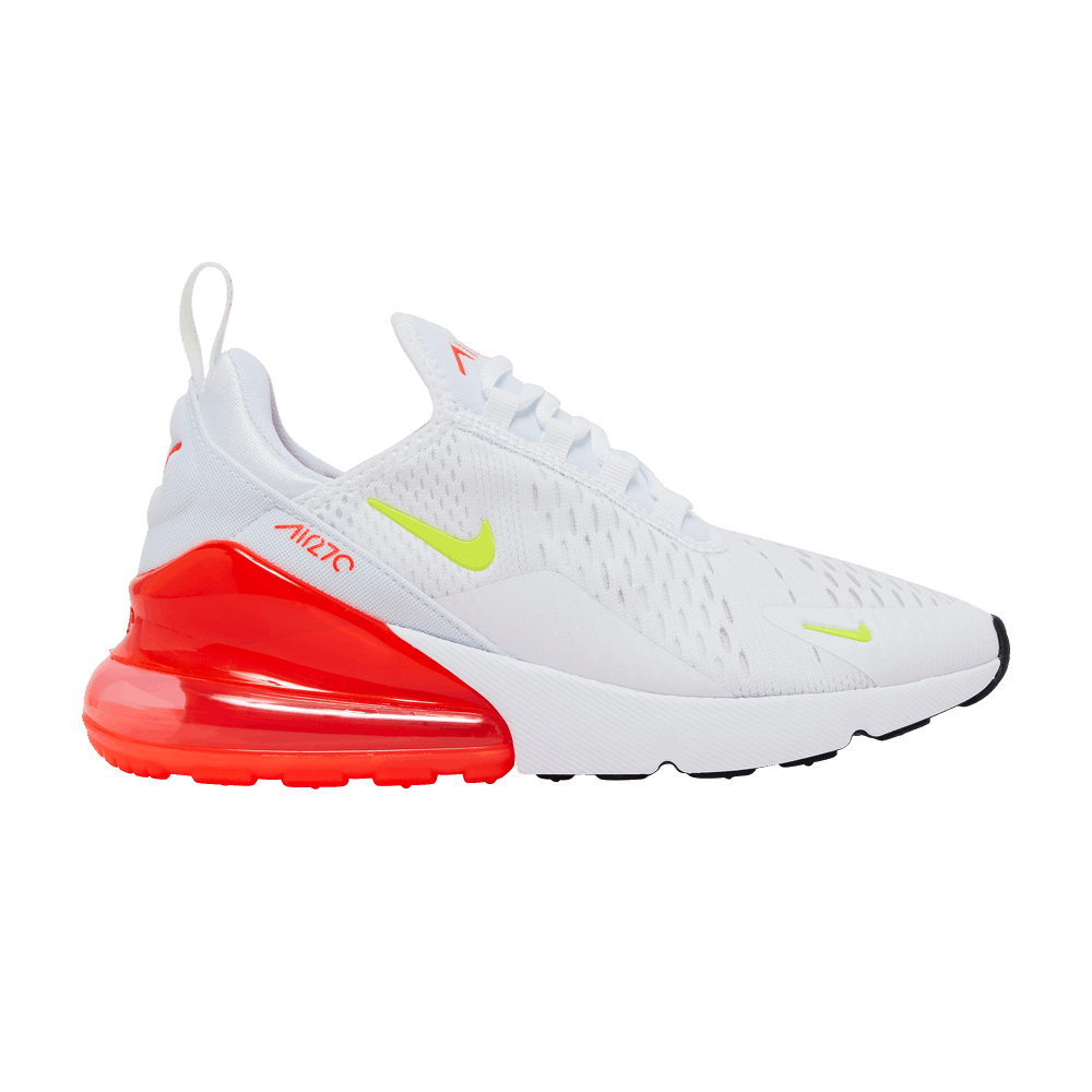 Women's Air Max 270 'White Bright Crimson Volt'