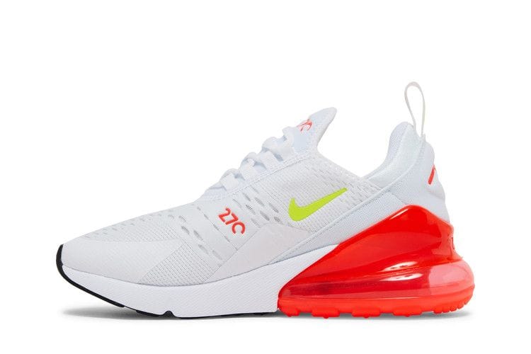Women's Air Max 270 'White Bright Crimson Volt'