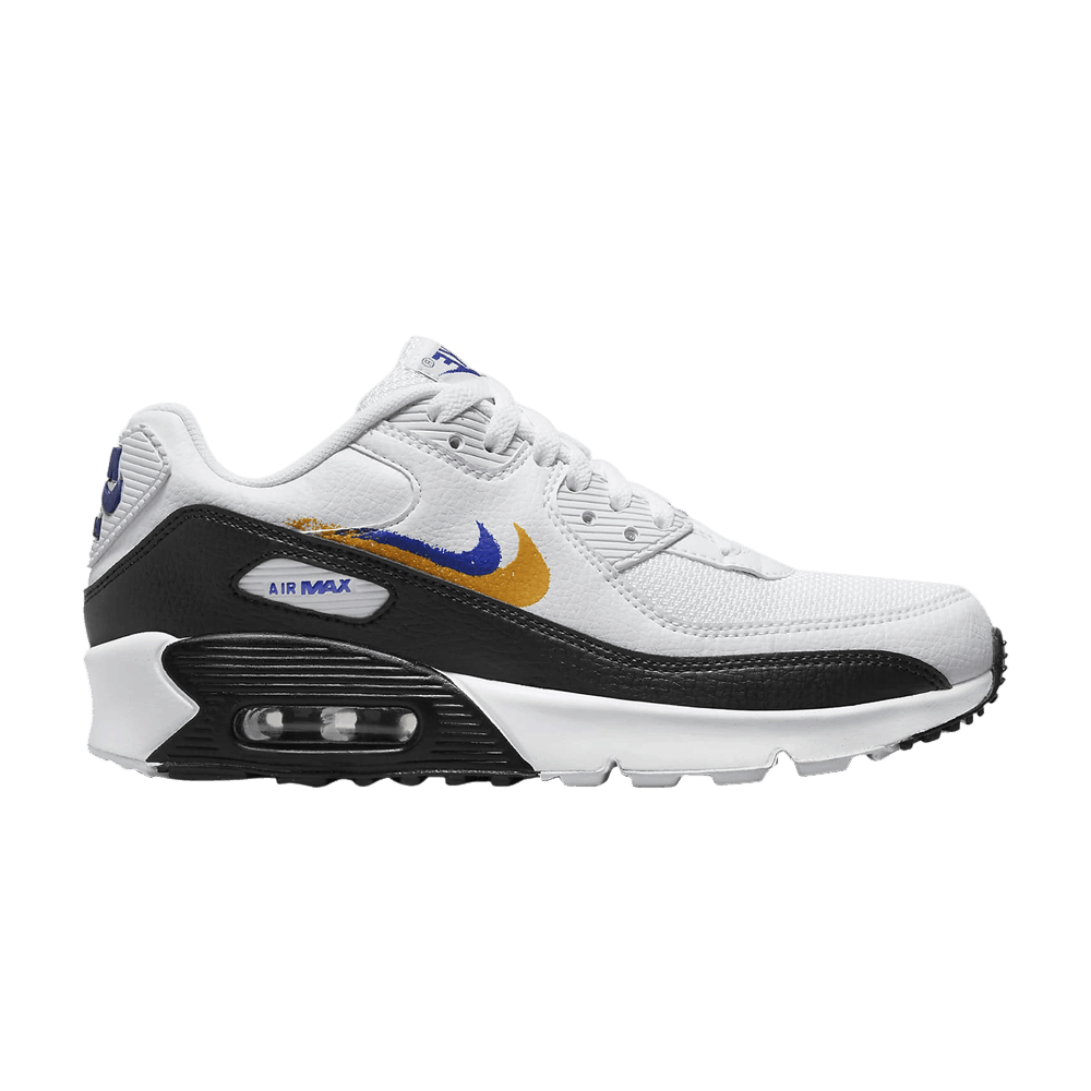 Air Max 90 GS 'Double Swoosh - White Gold Royal'