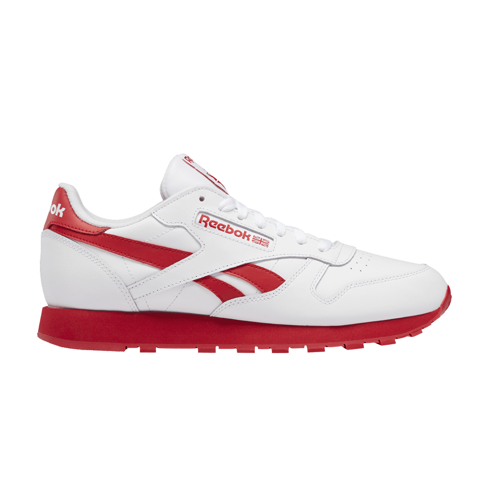 Men's Classic Leather 'White Vector Red'