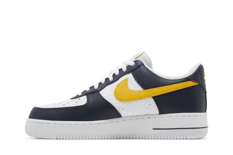 Men's Air Force 1 '07 'Embossed Hoops - Dark Obsidian'