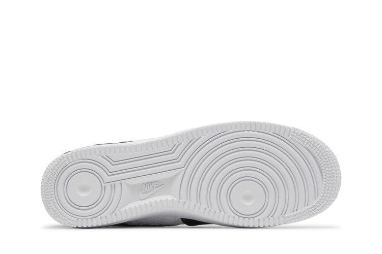 Men's Air Force 1 '07 'Embossed Hoops - Dark Obsidian'