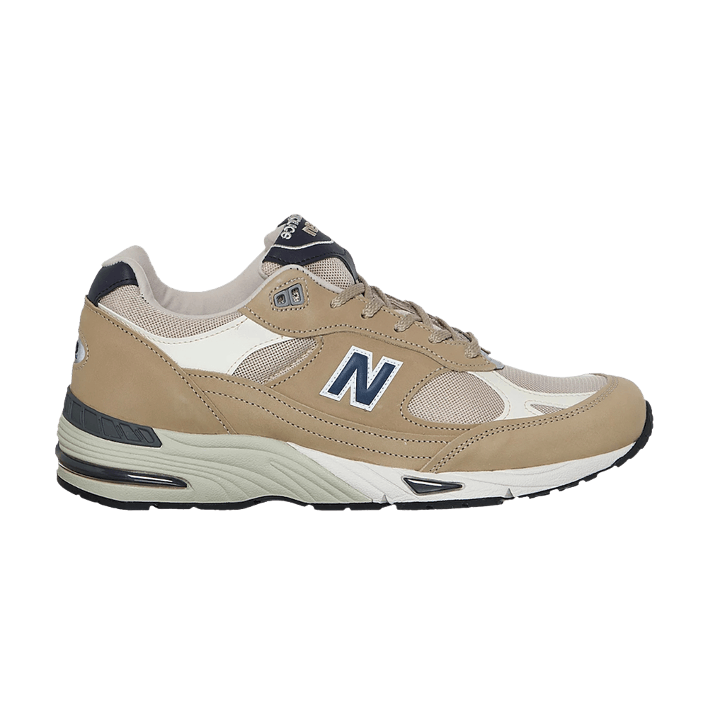 Men's 991 Made in England 'Elm Brown Rice'