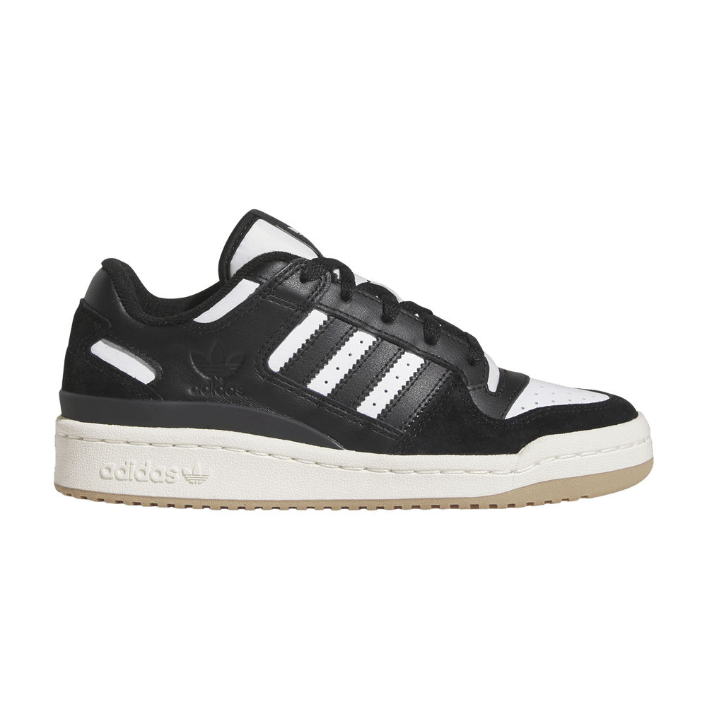 Forum Low Big Kid 'Black White Gum'