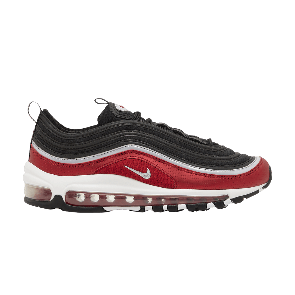 Air Max 97 SE GS 'Black Varsity Red'