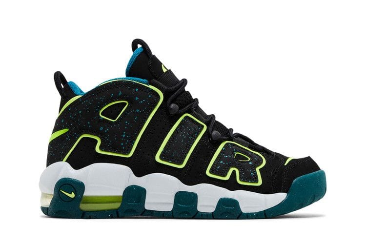 Air More Uptempo GS 'Black Geode Teal'