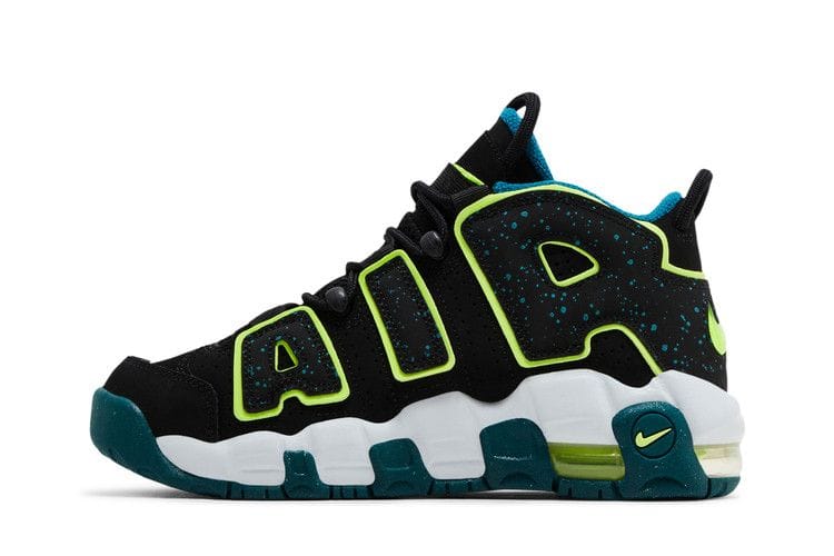 Air More Uptempo GS 'Black Geode Teal'