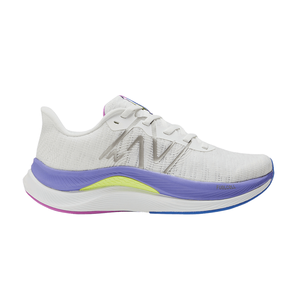 Women's FuelCell Propel v4 Wide 'White Electric Indigo'