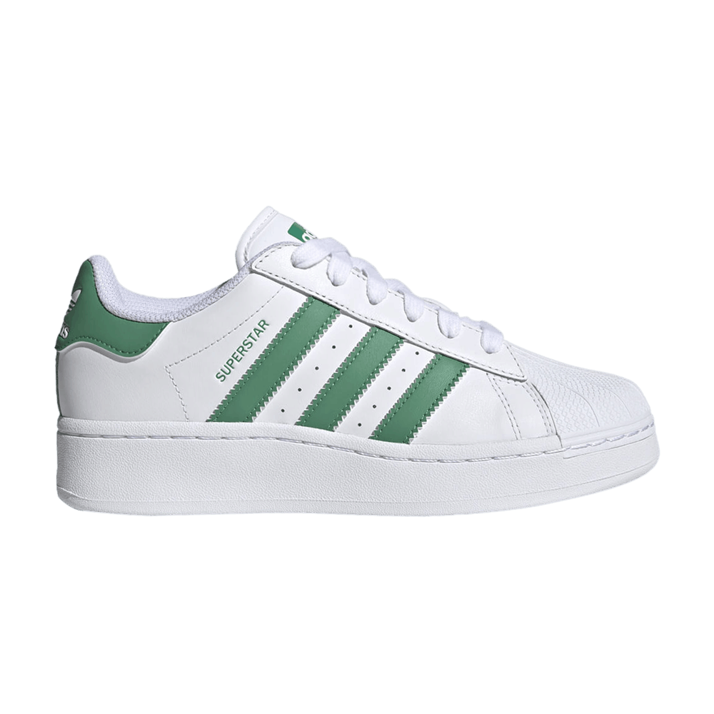 Women's Superstar XLG 'White Semi Court Green'