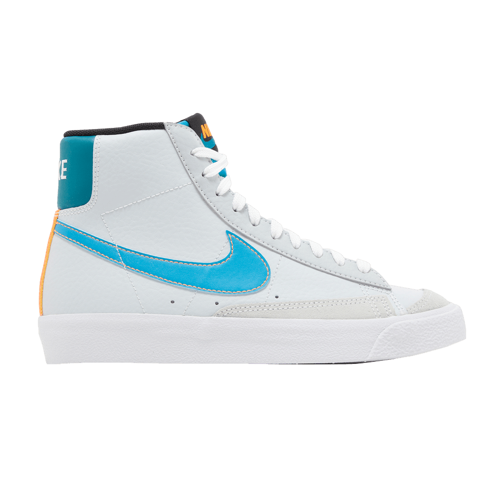 Blazer Mid '77 GS 'Pure Platinum Laser Blue'