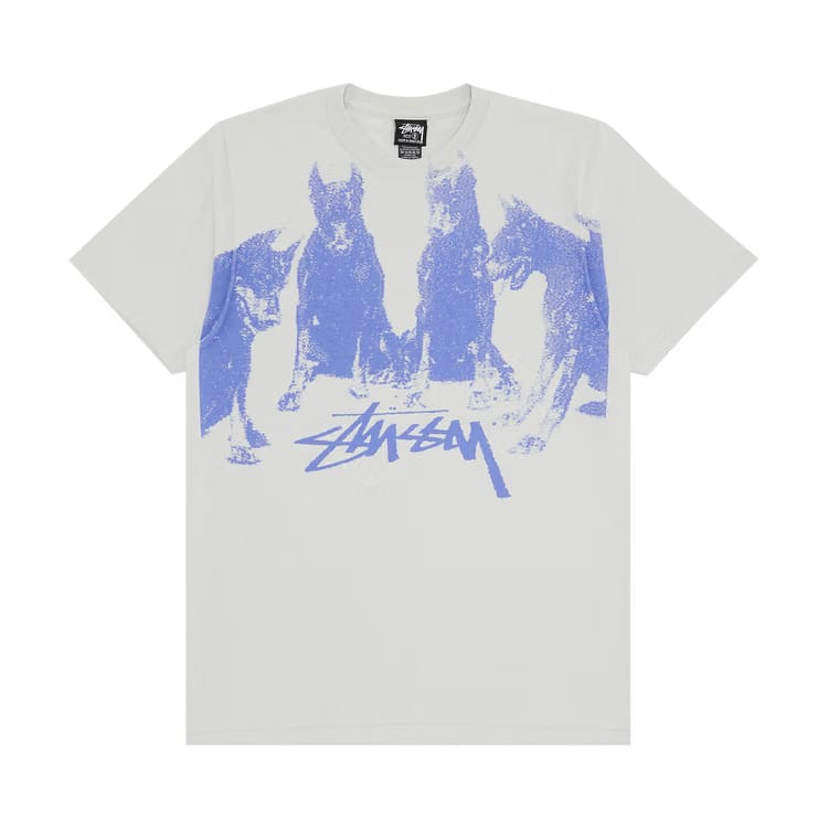 Stussy Dobermans T-Shirt Fog