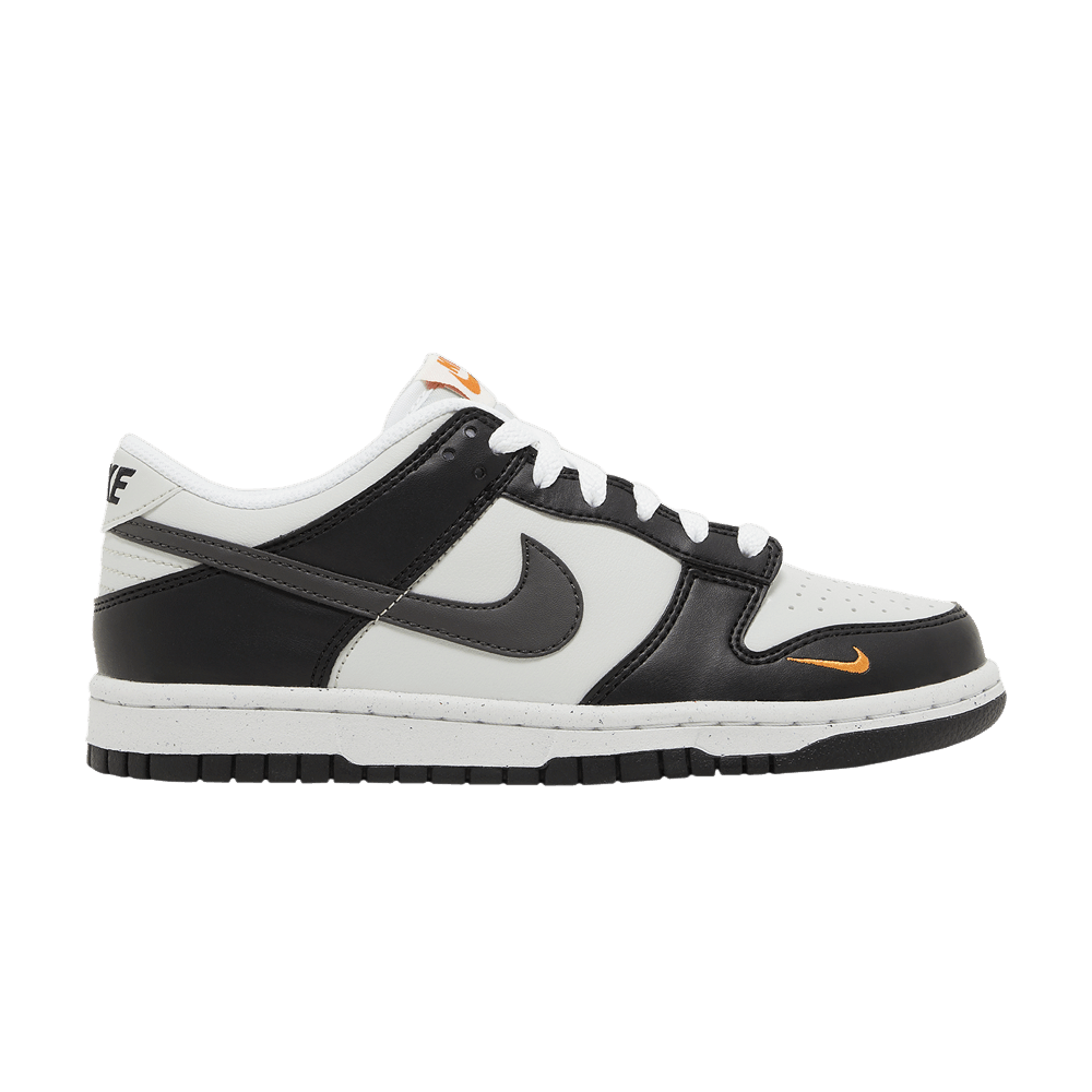 Dunk Low GS 'Black Bright Mandarin'