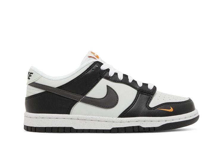 Dunk Low GS 'Black Bright Mandarin'