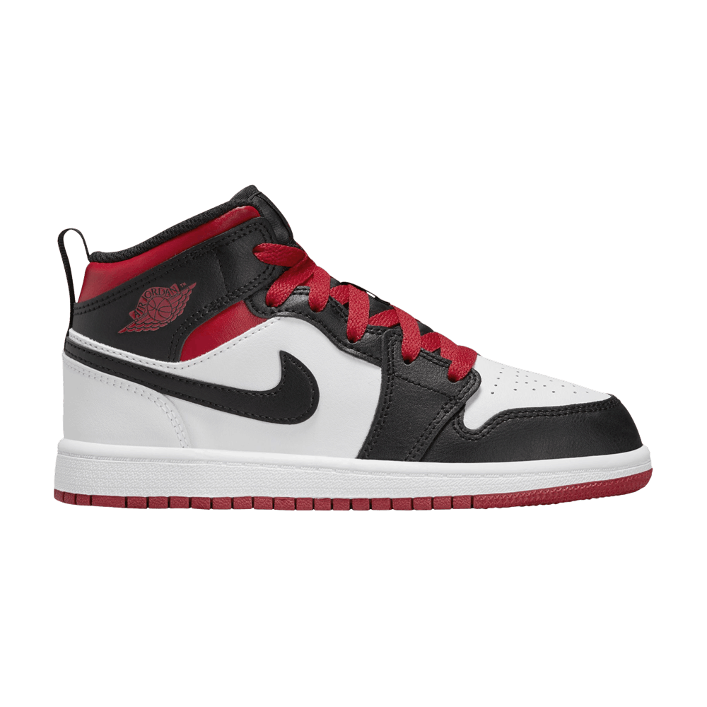 Air Jordan 1 Mid PS 'Gym Red Black Toe'