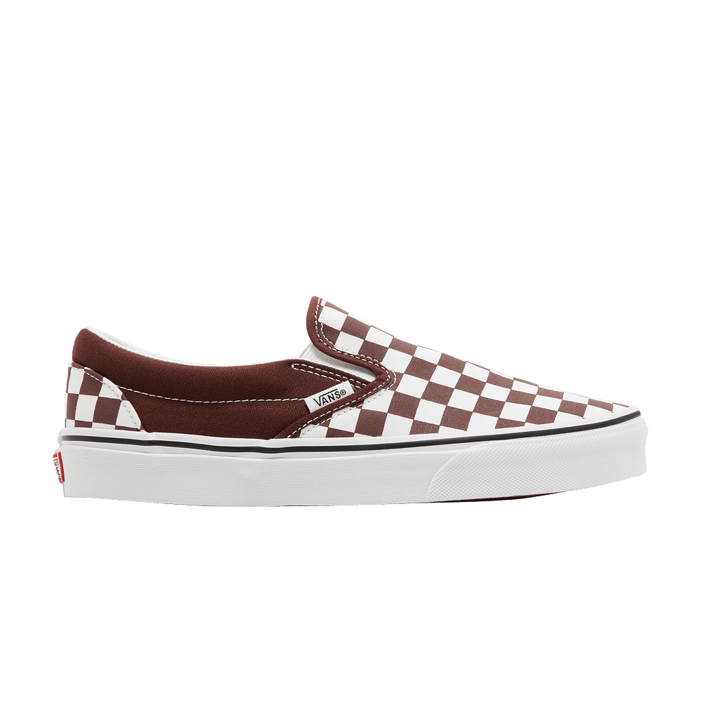 Men's Classic Slip-On 'Color Theory Checkerboard - Bitter Chocolate'