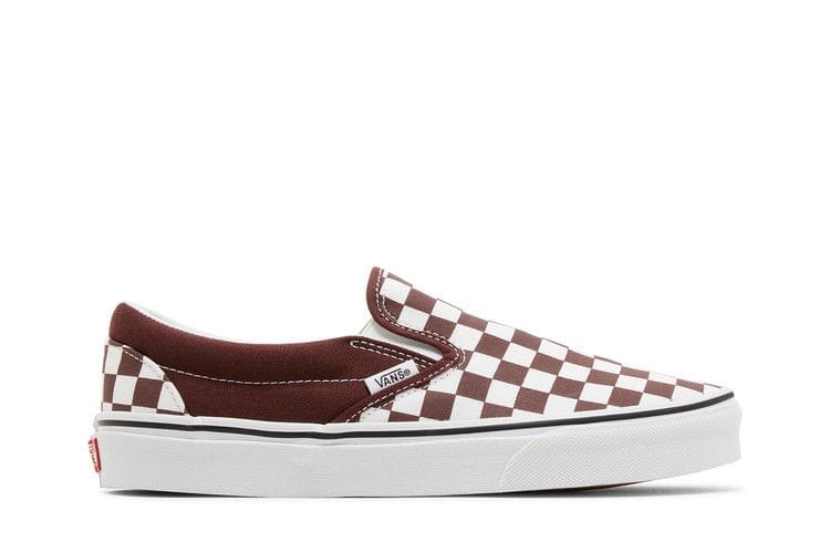 Men's Classic Slip-On 'Color Theory Checkerboard - Bitter Chocolate'