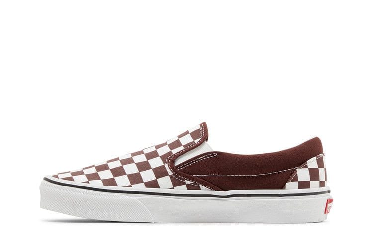 Men's Classic Slip-On 'Color Theory Checkerboard - Bitter Chocolate'