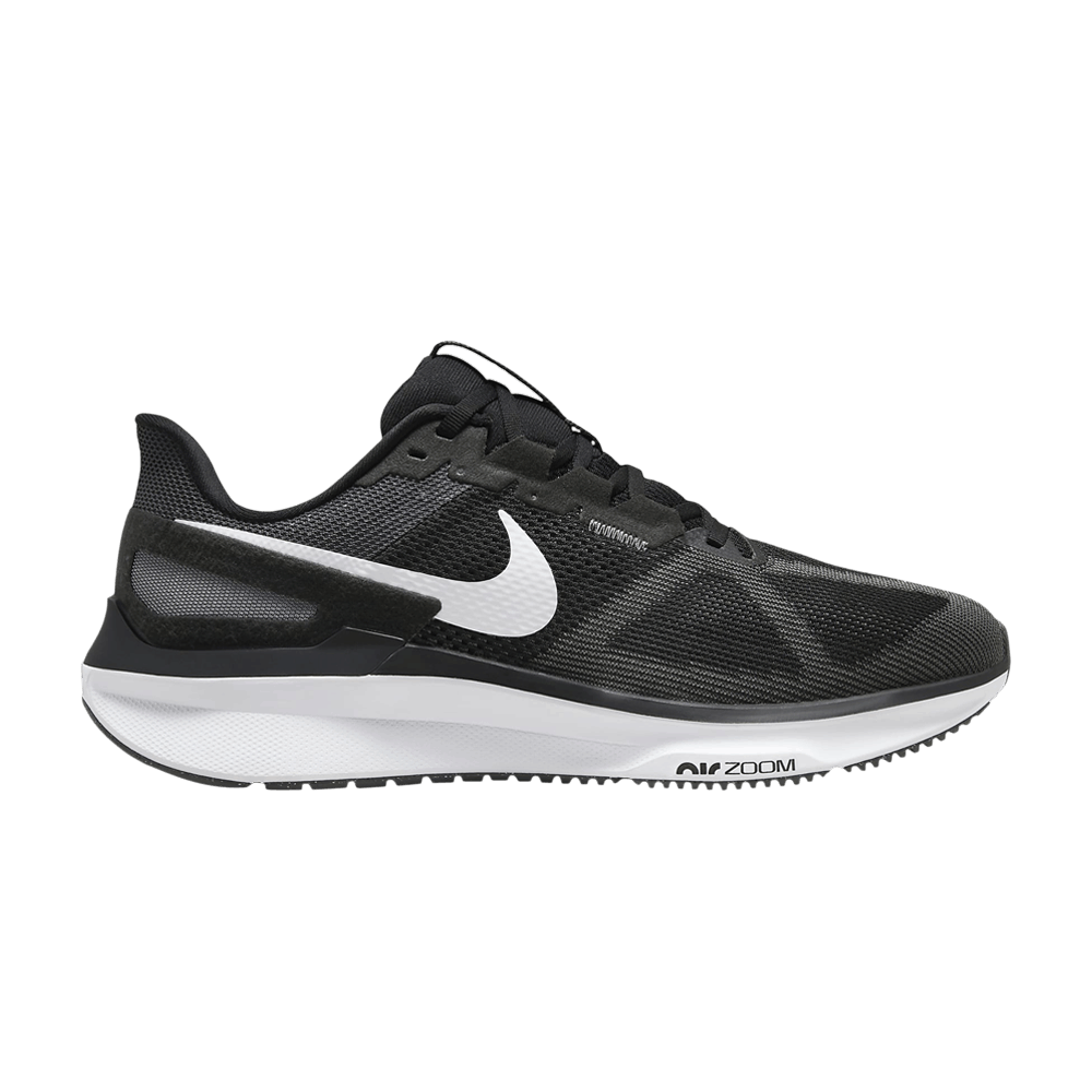 Men's Air Zoom Structure 25 Extra Wide 'Black Iron Grey'