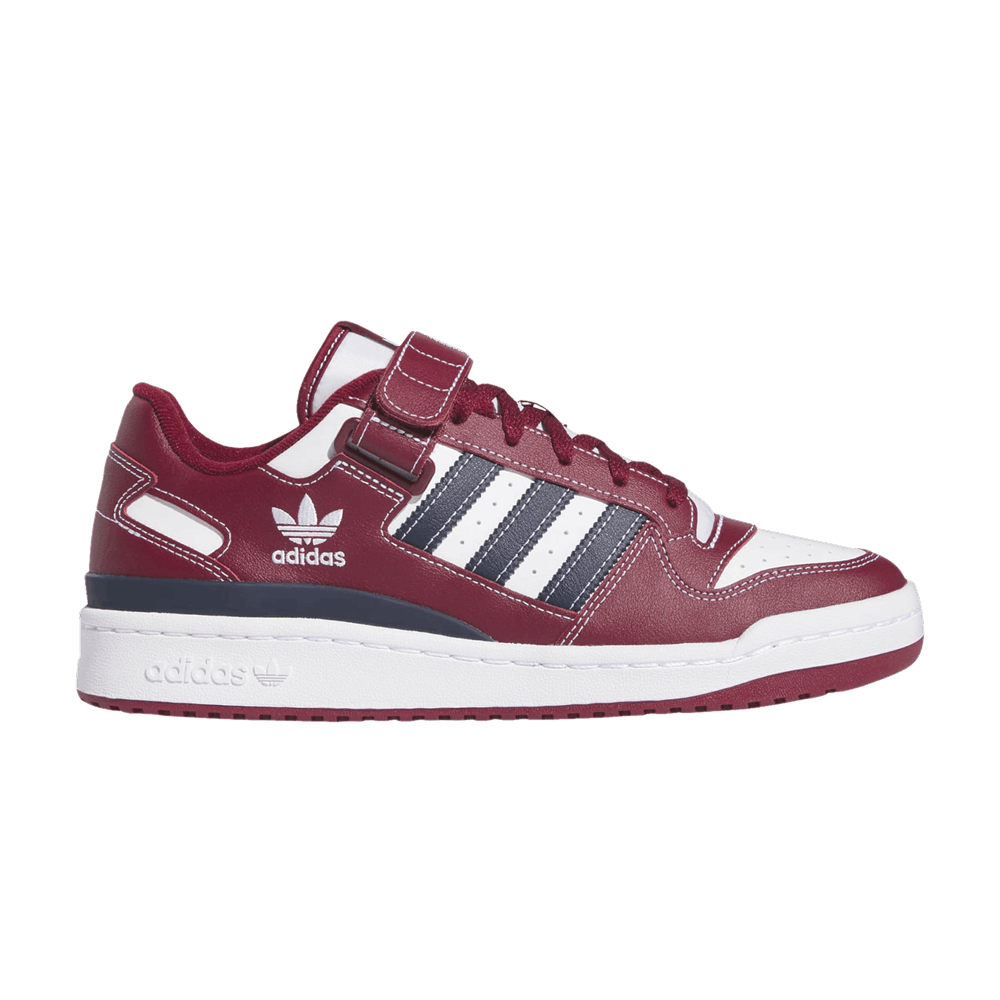 Men's Forum Low 'Team Collegiate Burgundy Navy'