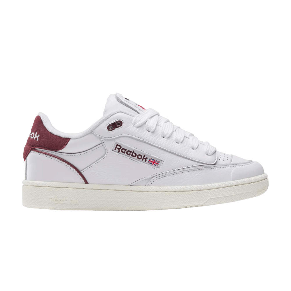 Men's Club C Bulc 'White Classic Burgundy'