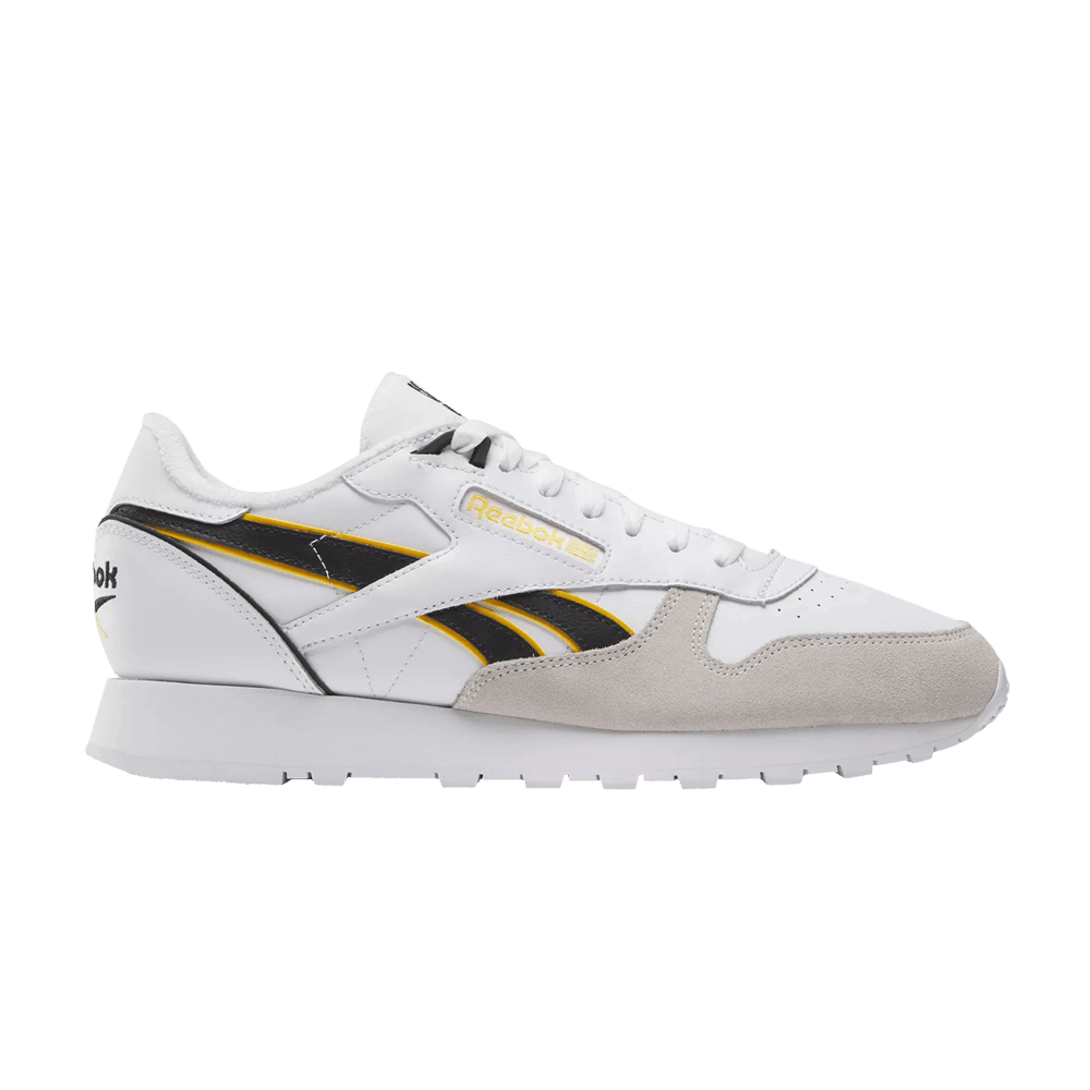 Men's Classic Leather 'White Black Yellow'