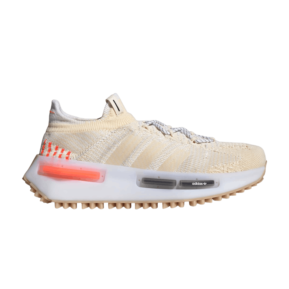 Men's NMD_S1 'Wonder White Solar Red'