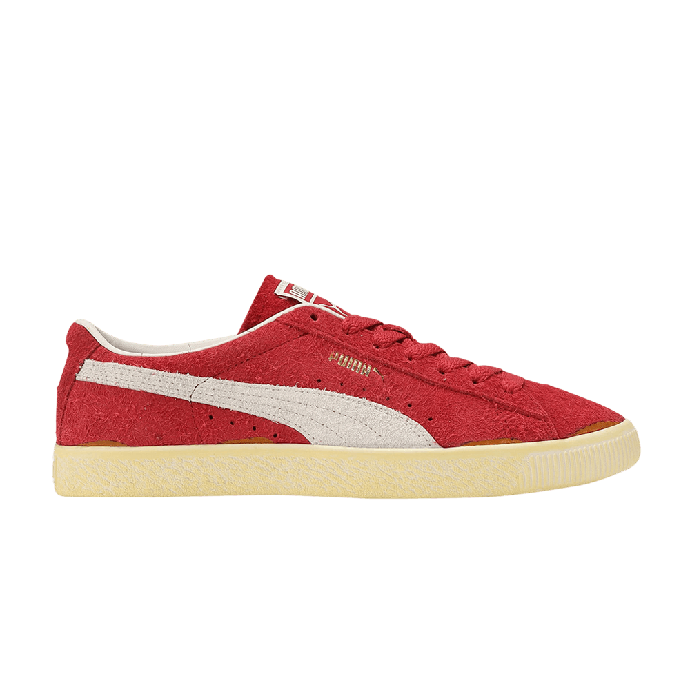 Men's Suede 'Warm White Club Red'