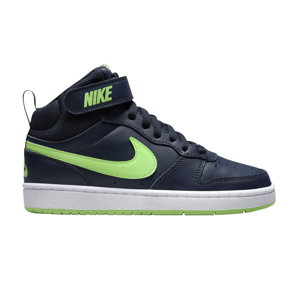 Court Borough Mid 2 GS 'Dark Obsidian Lime Blast'