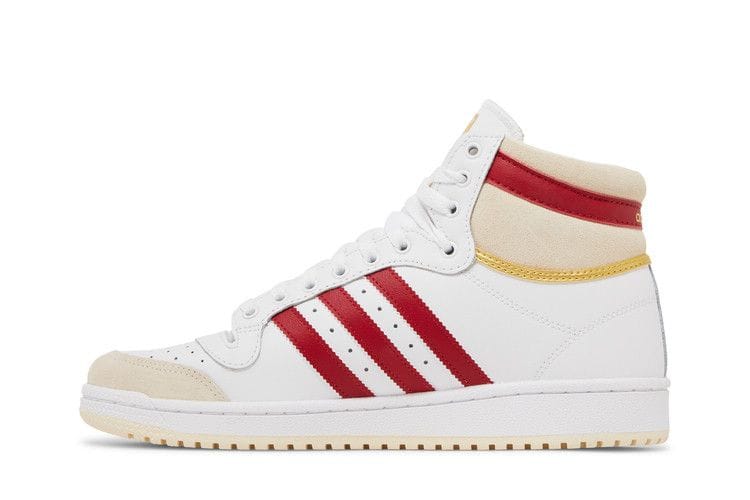 Men's Top Ten High 'White Team Victory Red'