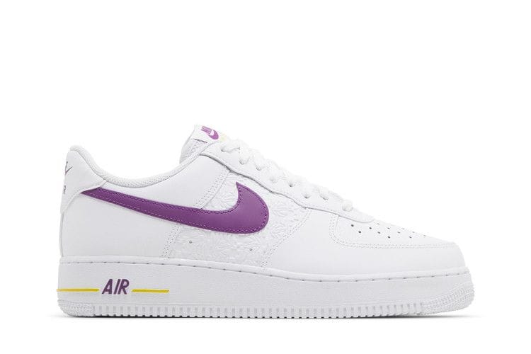 Men's Air Force 1 '07 'Embossed Hoops - Lakers'