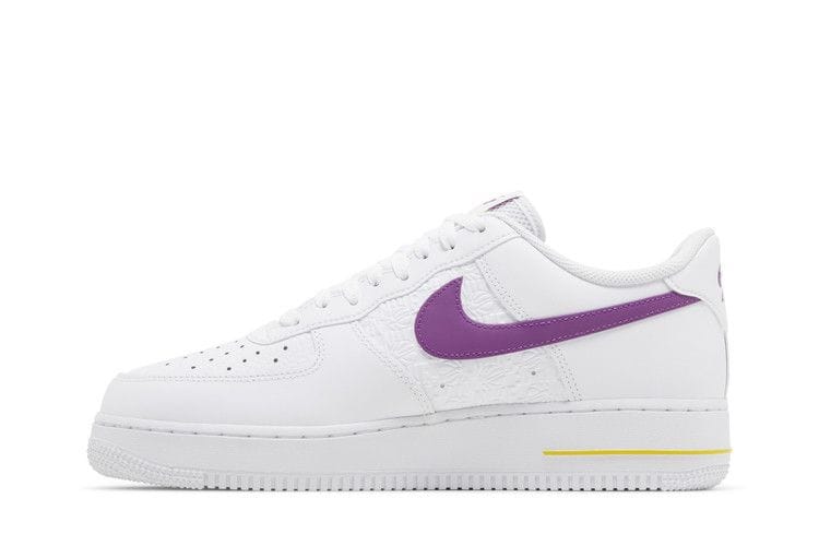 Men's Air Force 1 '07 'Embossed Hoops - Lakers'