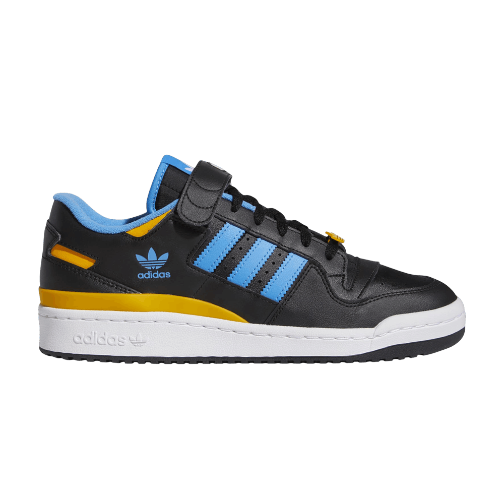 Men's Forum Low 'Black Pulse Blue Collegiate Gold'