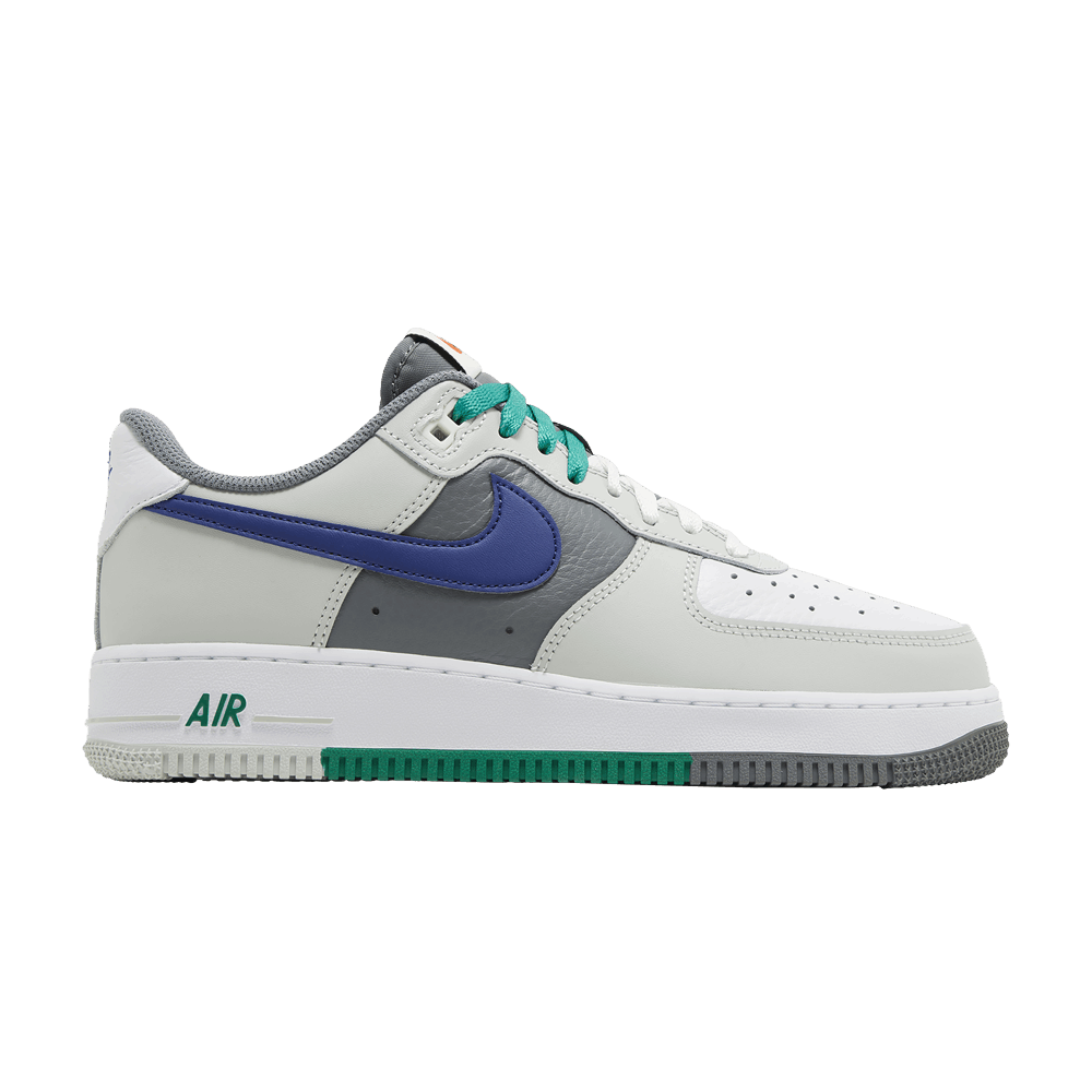 Men's Air Force 1 '07 LV8 'Split - Light Silver Deep Royal'