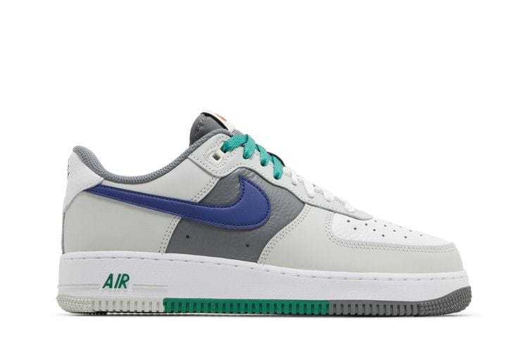 Men's Air Force 1 '07 LV8 'Split - Light Silver Deep Royal'