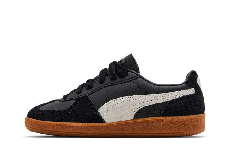 Palermo Leather Big Kid 'Black Feather Grey Gum'
