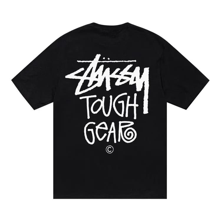Stussy Tough Gear T-Shirt Black