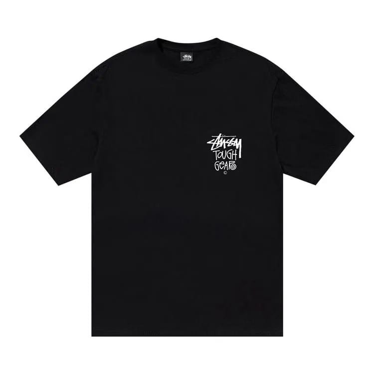 Stussy Tough Gear T-Shirt Black