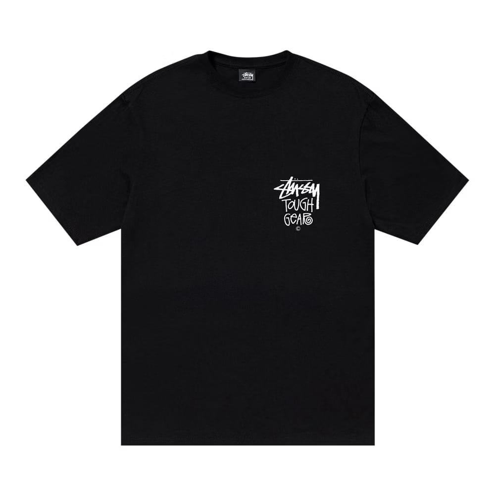 Stussy Tough Gear T-Shirt Black