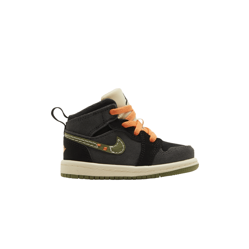 Air Jordan 1 Mid SE Craft TD 'Anthracite Light Olive'