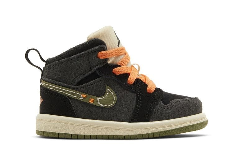 Air Jordan 1 Mid SE Craft TD 'Anthracite Light Olive'