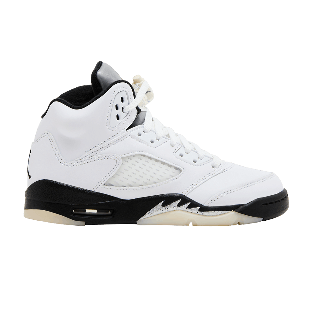 Air Jordan 5 Retro GS 'White Black'