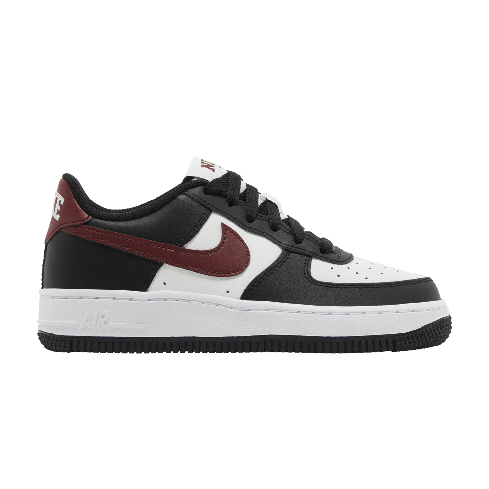 Air Force 1 GS 'Black Dark Team Red'