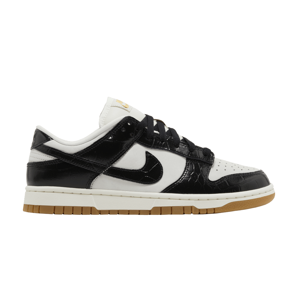 Women's Dunk Low LX 'Black Croc'