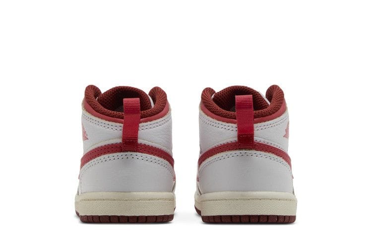 Air Jordan 1 Mid SE TD 'White Dune Red'
