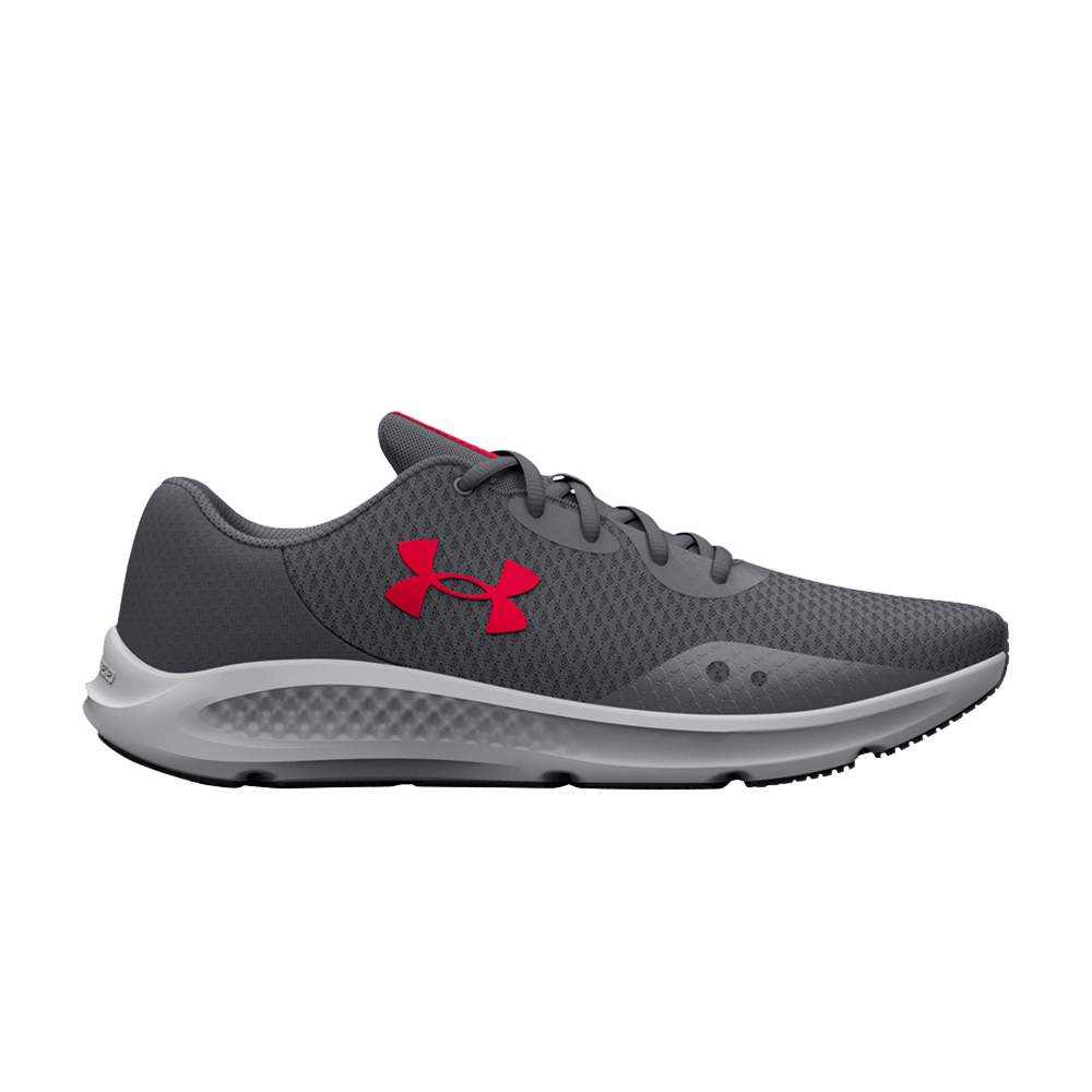 Men's Charged Pursuit 3 'Pitch Grey Red'